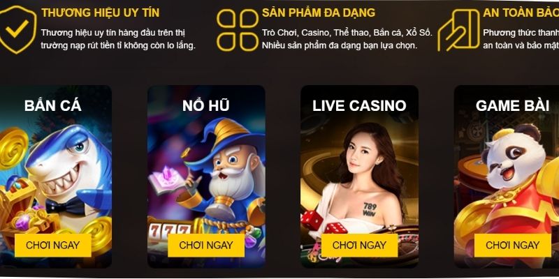 Những tính năng vượt trổi có tại website 22789win